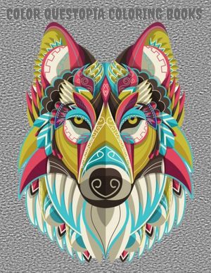 color questopia coloring books: Adult Coloring Book For Stress Relief and Relaxation image number 0
