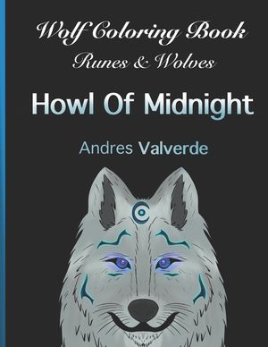 Wolf Coloring Book: Runes & Wolves Howl Of Midnight image number 0