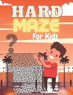 HARD MAZE For Kids: A challenging and fun maze for kids by solving mazes image number 0