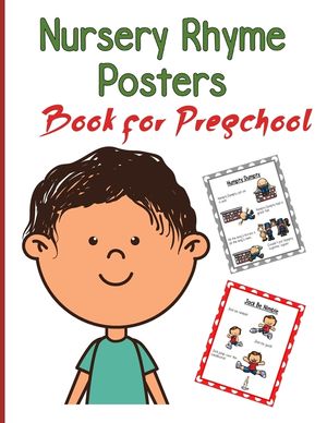 Nursery Rhymes Posters Book for Preschool: Perfect Interactive and Educational Gift for Baby, Toddler 1-3 and 2-4 Year Old Girl and Boy image number 0