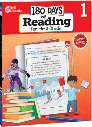 180 Days of Reading for First Grade, 2nd Edition image number 0
