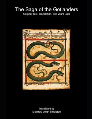 The Saga of the Gotlanders (Gutasaga): Old Gutnish Text, Translation, and Word List image number 0