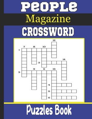 People Magazine Crossword Puzzles Book: Beautiful Crossword Puzzle Book For Puzzle Lovers image number 0