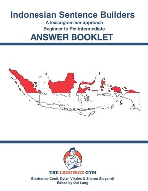 Indonesian Sentence Builders - Beginner - Answer Book image number 0