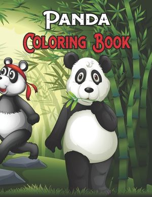 Panda Coloring Book: Cute Panda Coloring Book For Kids image number 0