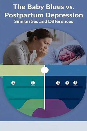 The Baby Blues vs. Postpartum Depression - Similarities and Differences: The baby blues are common for many birthing parents. However, when these feel image number 0