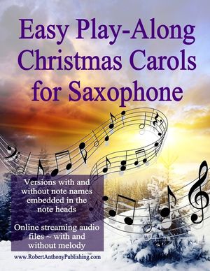 Easy Play-Along Christmas Carols for Saxophone image number 0