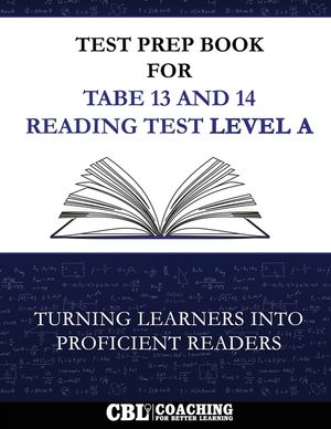 Test Prep Book for TABE 13 and 14 Reading Test Level A image number 0