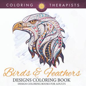 Birds & Feathers Designs Coloring Book - Design Coloring Books For Adults image number 0
