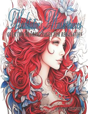 Meditative Masterpieces: Over 100 Coloring Pages For Relaxtion image number 0