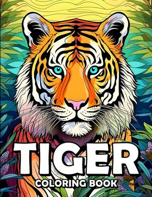 Tiger Coloring Book: Tiger Tales: A Coloring Safari Adventure image number 0