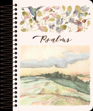 ESV Scripture Journal, Spiral-Bound Edition: Psalms (Artwork by Ruth Chou Simons) (Paperback) image number 0
