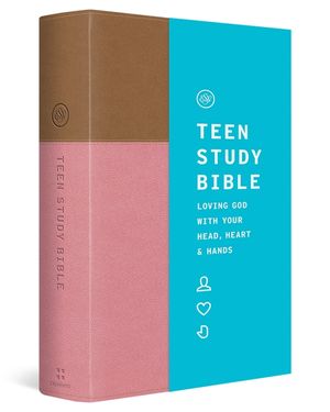 ESV Teen Study Bible (Trutone, Blush/Caramel) image number 0