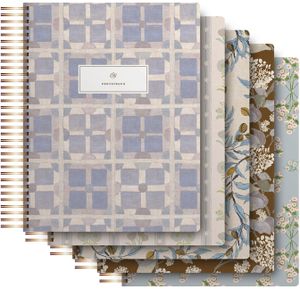 ESV Spiral-Bound Journaling Bible, Five-Volume Set (Hardcover, Cover Artwork by Lulie Wallace) image number 0