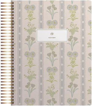 ESV Spiral-Bound Journaling Bible, History (Hardcover, Cover Artwork by Lulie Wallace) image number 0