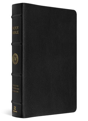 ESV Heirloom Bible, Gloria Dei: Single Column Edition (Goatskin, Black, Full Yapp) image number 0