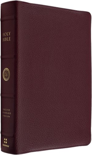 ESV Heirloom Bible, Veritas: Single Column Edition (Calfskin, Bordeaux, Full Yapp) image number 0