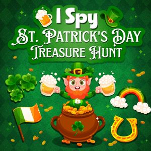 I Spy: St. Patrick's Day Treasure Hunt: Childrens Book image number 0