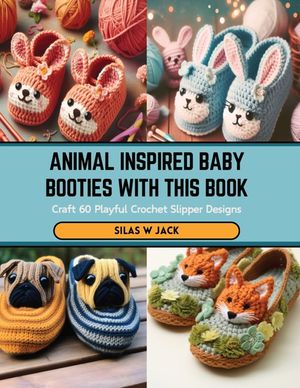 Animal Inspired Baby Booties with this Book: Craft 60 Playful Crochet Slipper Designs image number 0