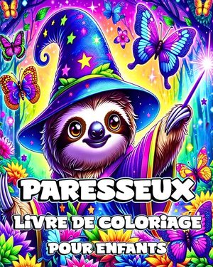 Livre de Coloriage de Paresseux pour Enfants: Des Paresseux Mignons et Adorables &agrave; Colorier pour les Enfants image number 0