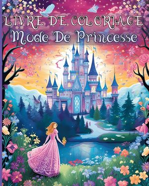 Livre De Coloriage Mode De Princesse: Incroyables Dessins &agrave; Colorier de Robes de Reine pour les Femmes Adultes image number 0