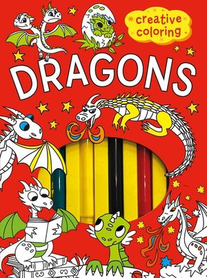 Creative Coloring: Dragons Mini-Coloring Kit image number 0