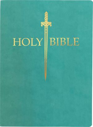 KJV Sword Bible, Large Print, Coastal Blue Ultrasoft: (Red Letter, 1611 Version) image number 0