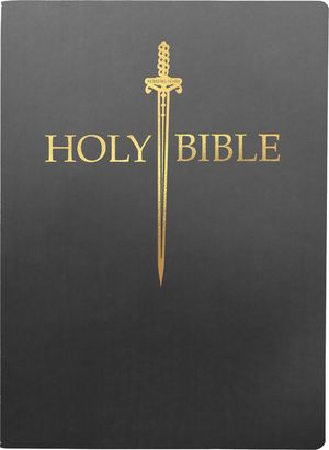 KJV Sword Bible, Large Print, Black Ultrasoft: (Red Letter, 1611 Version) image number 0