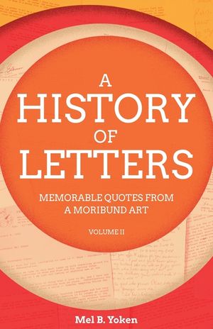 A History of Letters, Volume II image number 0