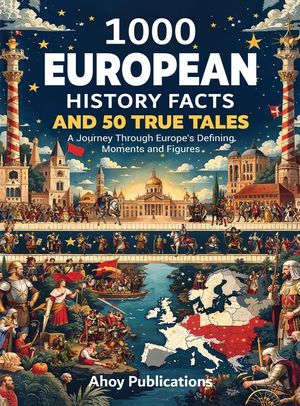 1000 European History Facts and 50 True Tales: A Journey Through Europe's Defining Moments and Figures image number 0
