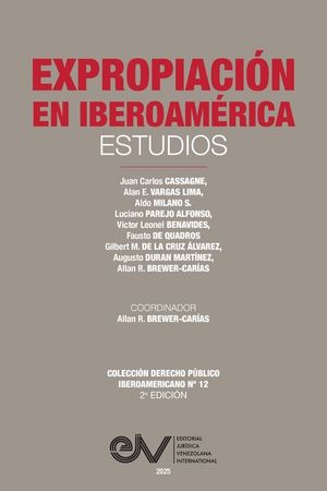 EXPROPIACI&Oacute;N EN IBEROAM&Eacute;RICA. Estudios image number 0