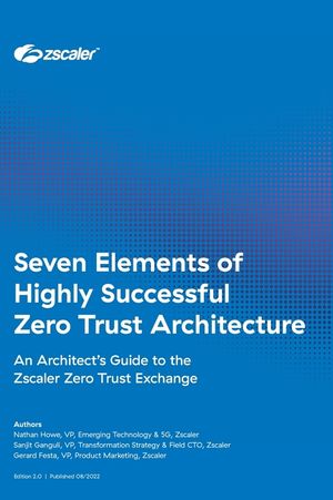 Seven Elements of Highly Successful Zero Trust Architecture image number 0
