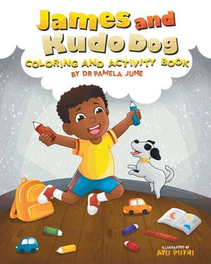 James and Kudo Dog Coloring and Activity Book image number 0