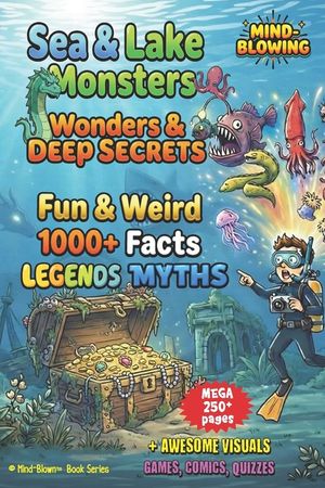 Sea & Lake Monsters, Wonders & Deep Secrets: 1000+ Fun & Weird Facts, Myths, Legends, Images, Comics, Games & More image number 0