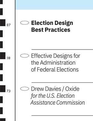 Election Design Best Practices: Effective Designs for the Administration of Federal Elections image number 0