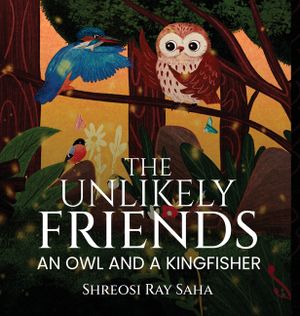 The Unlikely Friends: An Owl and a Kingfisher image number 0