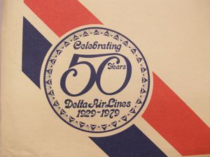 Delta Airlines 50th Anniversary - Fred Takasumi Etchings image number 1