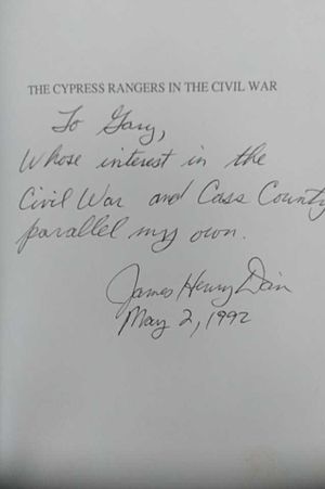 The Cypress Rangers in the Civil War: The experiences of 85 Confederate cavalrymen from Texas image number 1