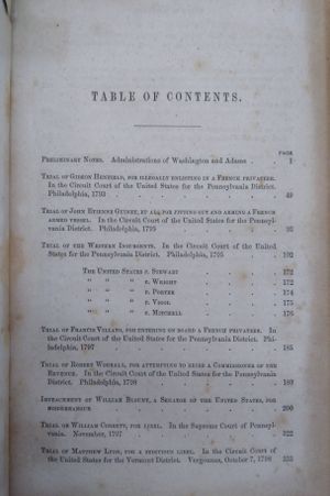 State Trials of the United States During the Administrations of Washington and Adams image number 3