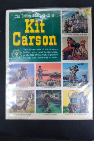 Golden Stamp Book: Kit Carson image number 0
