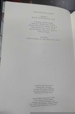 THE MIGNONETTE CASE, DUDLEY, REGINA V. & STEPHENS, NOTABLE TRIALS LIBRARY (Leather) image number 2