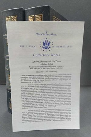 Lyndon Johnson and His Times (2 Volumes) image number 1