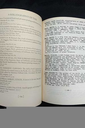 A Bibliography of the History of California 1510-1930 2 volumes in 1 image number 1