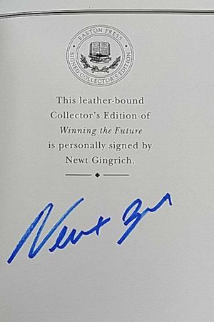 Winning the Future (Easton Press Signed Edition) image number 1