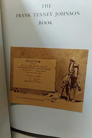 The Frank Tenney Johnson book;: A master painter of the Old West image number 1