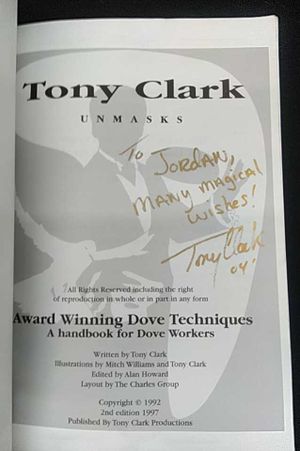 Tony Clark unmasks: Award winning dove techniques : a handbook for dove workers image number 2
