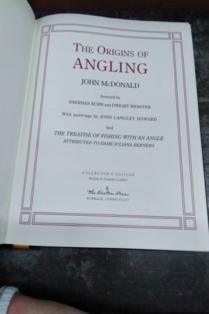 THE ORIGINS OF ANGLING and The Treatise of Fishing with an Angle (Library of Fly-Fishing Classics) image number 0