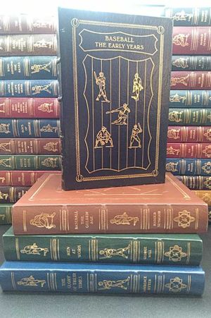 Easton Press Baseball Hall of Fame Library (27 volumes) image number 0