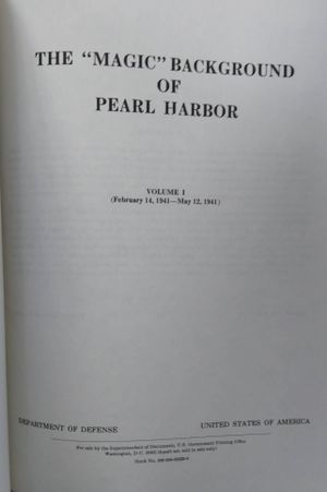 The "Magic" Background of Pearl Harbor image number 2