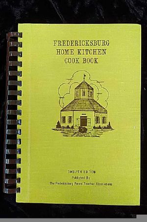 Fredericksburg Home Kitchen Cook Book image number 0